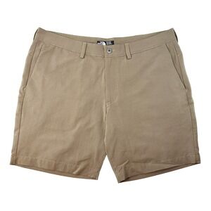 THE NORTH FACE Men's Nylon Striped Shorts‎ • 40 • brown, cream